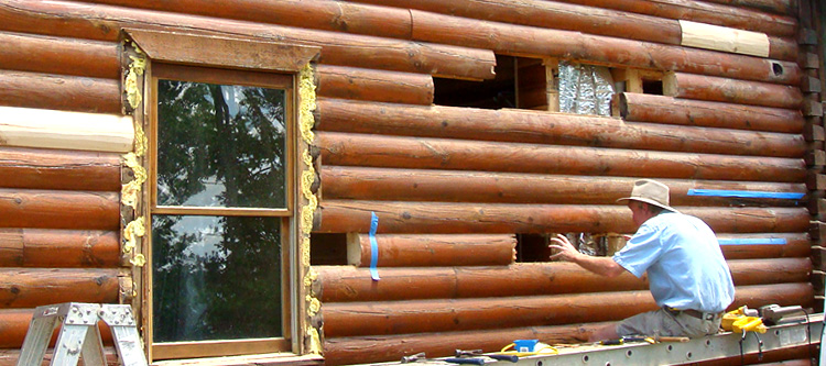 Log Home Repair Coffee County, Georgia